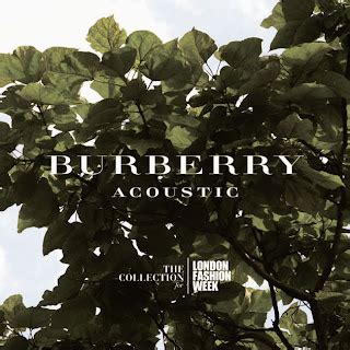 burberry acoustic cd|Burberry Acoustic .